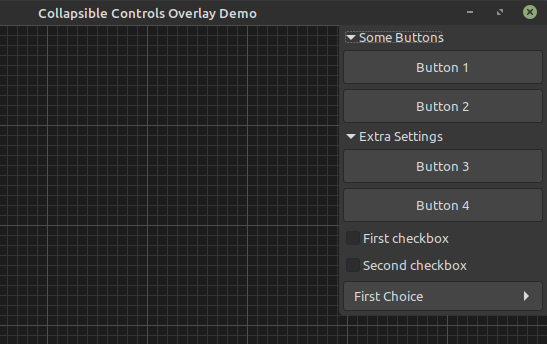 Overlays with Custom Widgets in GTK